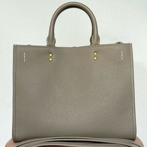Quince Italian Leather Medium Convertible Satchel